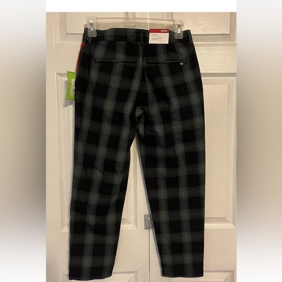 Houston White Set 2 pieces Plaid Blazer And Pant Size S /30x30 - Picture 6 of 10